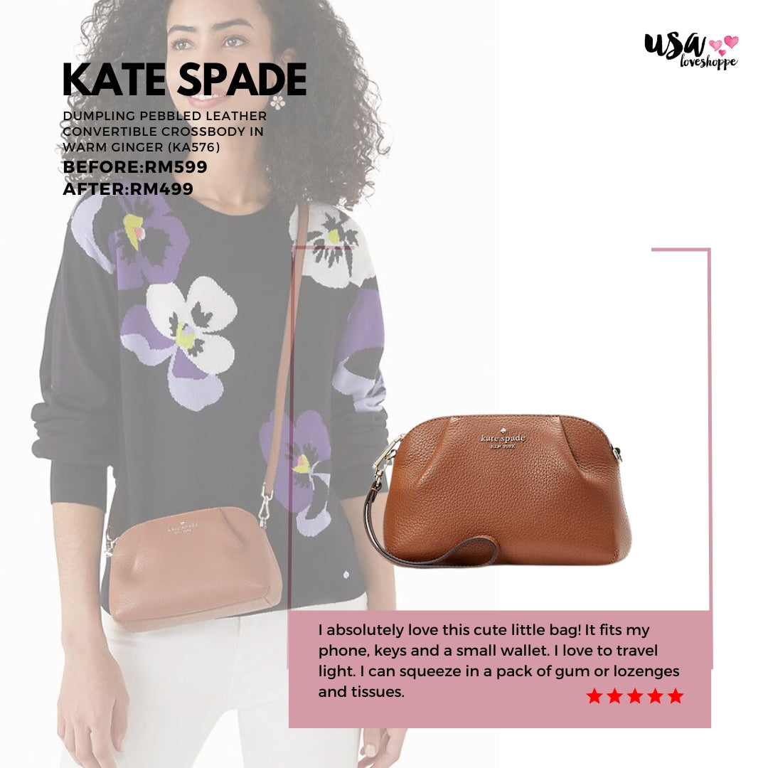 Discover the Charm of Kate Spade's Dumpling Crossbody: A Treasure Beyond the Bounds of Malaysia