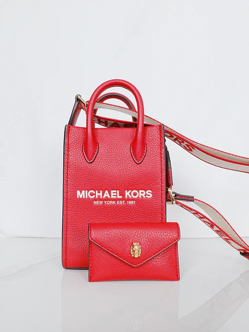 Unveiling the Best Deal on Michael Kors Mirella XS Phone Crossbody in Bright Red for Malaysian Shoppers