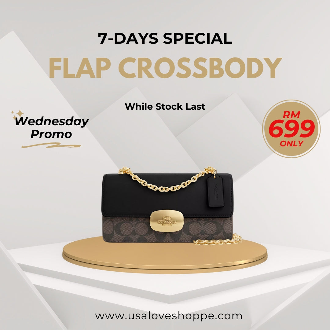 7-Days Special: Discover the COACH Eliza Flap Crossbody Bag