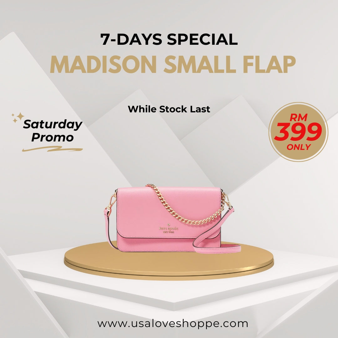 Think Pink: Exclusive Kate Spade Madison Small Flap Crossbody on Special Offer!