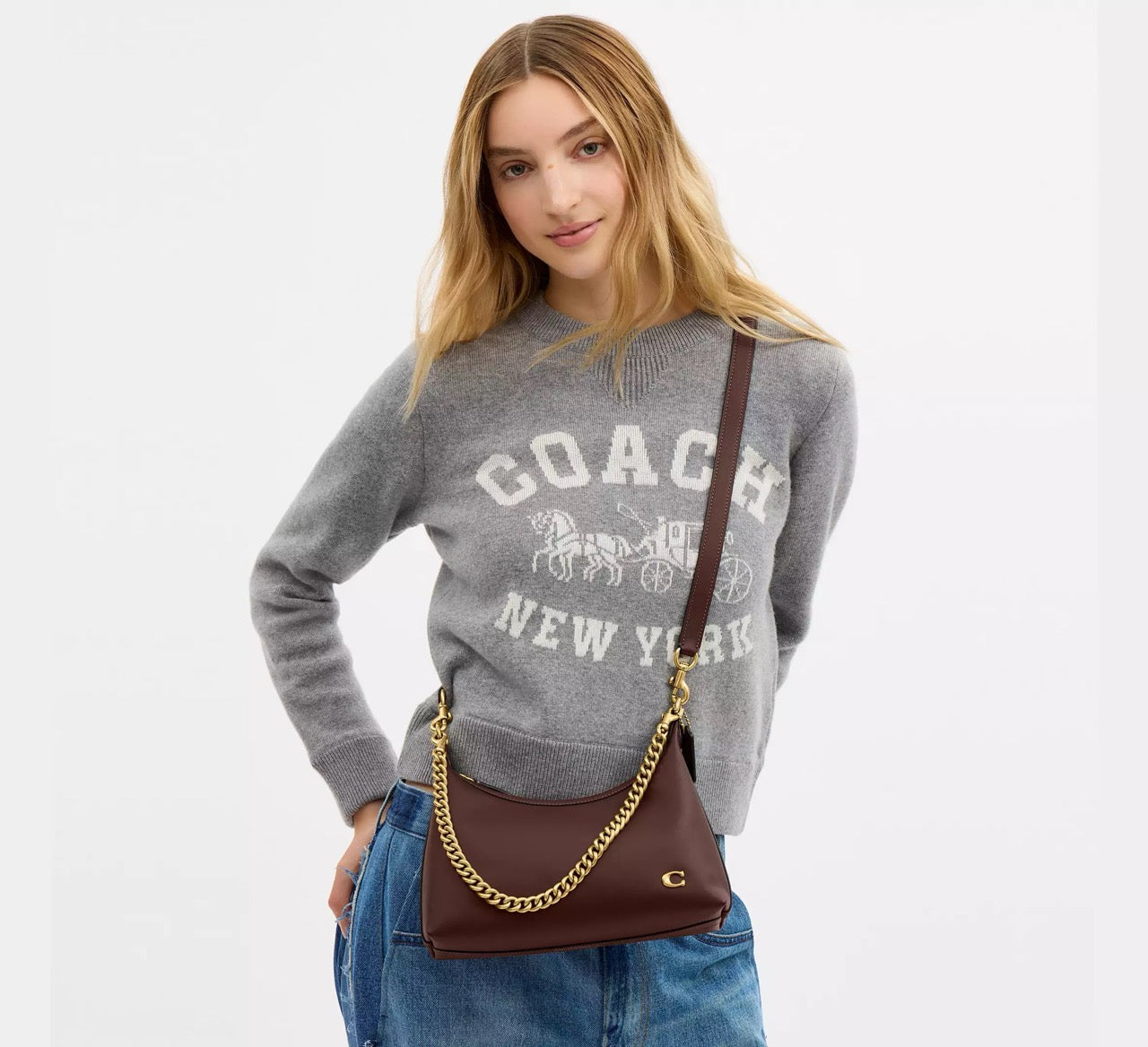 Meet Your Next Everyday Luxury: Coach Juliet Shoulder Bag 25 in Maple (CDZ64)