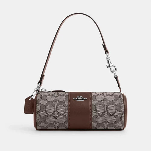 Elevate Your Style with the COACH Nolita Barrel Bag in Signature Jacquard