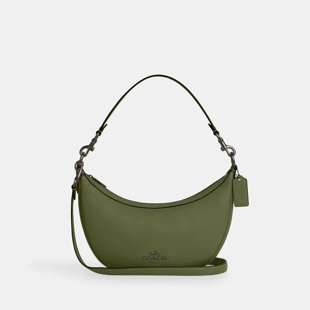 Discover the Coach Aria Shoulder Bag in Military Green: Why Pay More in Malaysia, Singapore, or Indonesia?