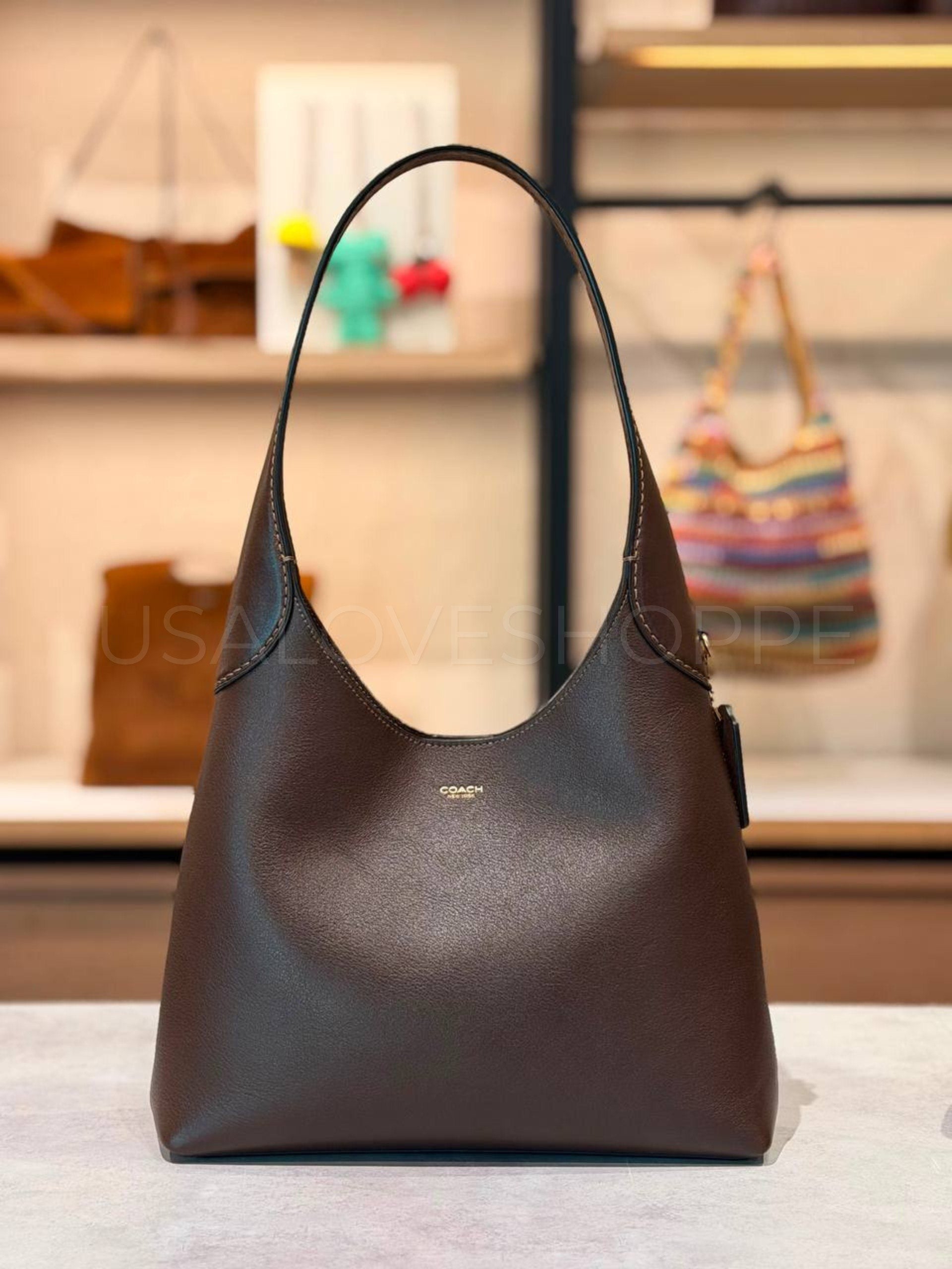 Coach Brooklyn Shoulder Bag 28 Maple: The Effortlessly Chic Coach Bag Everyone Is Talking About