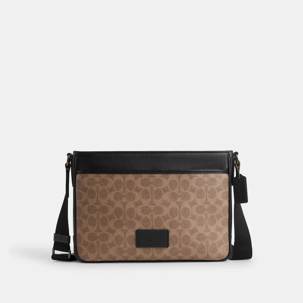 Unveiling the COACH Men’s District Crossbody Bag in Signature Canvas: A Blend of Style, Functionality, and Unbeatable Prices