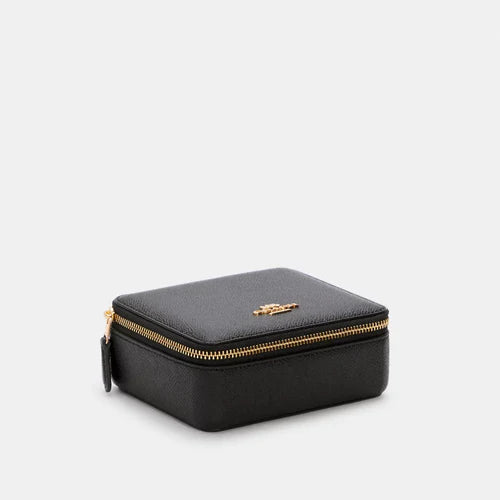 Elevate Your Elegance with the Coach Crossgrain Leather Large Jewellery Box - Now More Accessible Than Ever!