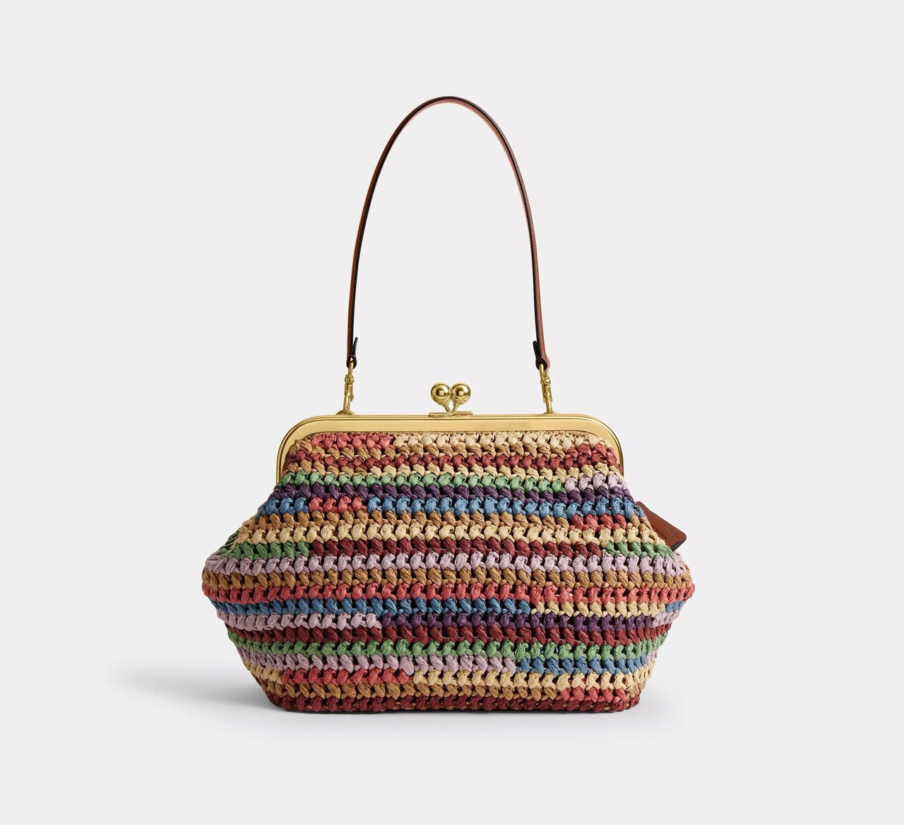 Coach Kisslock Frame Bag 27 in Multi (CDZ29): Vintage Coach Charm With a Colourful Twist
