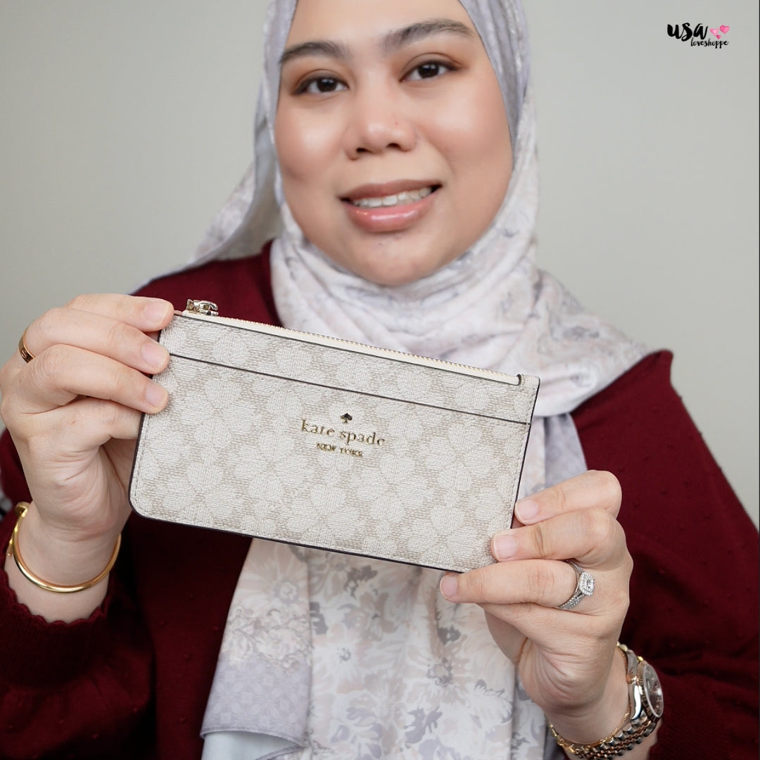 💕 Kate Spade Spade Flower Large Slim Card Holder — Stylish, Practical & Worth It!