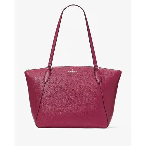 Introducing the Kate Spade Monica Tote in Dark Raspberry: An Exclusive Luxury from USA Love Shoppe