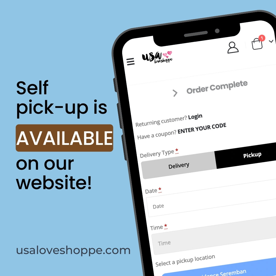 Embrace Ultimate Convenience with Self-Pick Up from USA Love Shoppe!