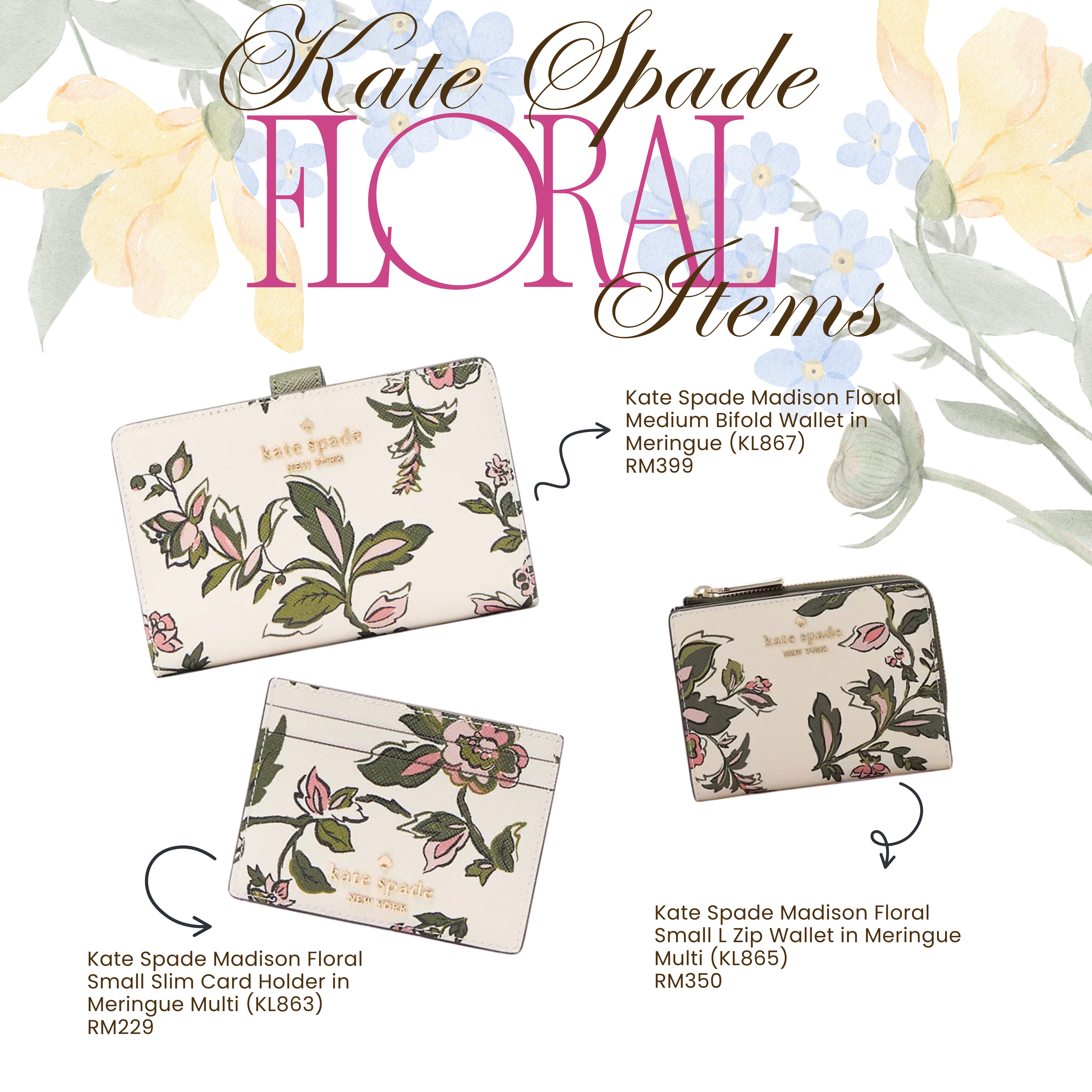 Bloom Into Style: Kate Spade Madison Floral Wallets You’ll Use Every Day 🌸
