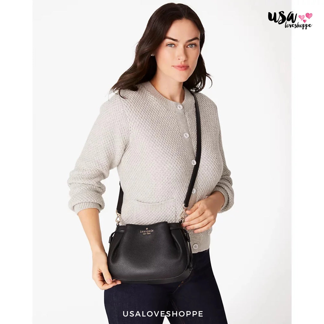 The Perfect Blend of Style and Savings: The Kate Spade Dumpling Crossbody in Black