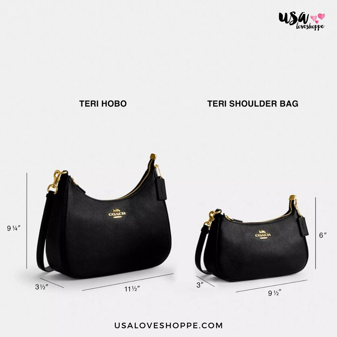 Coach Teri Shoulder Bag vs. Coach Teri Hobo: A Refined Style Showdown