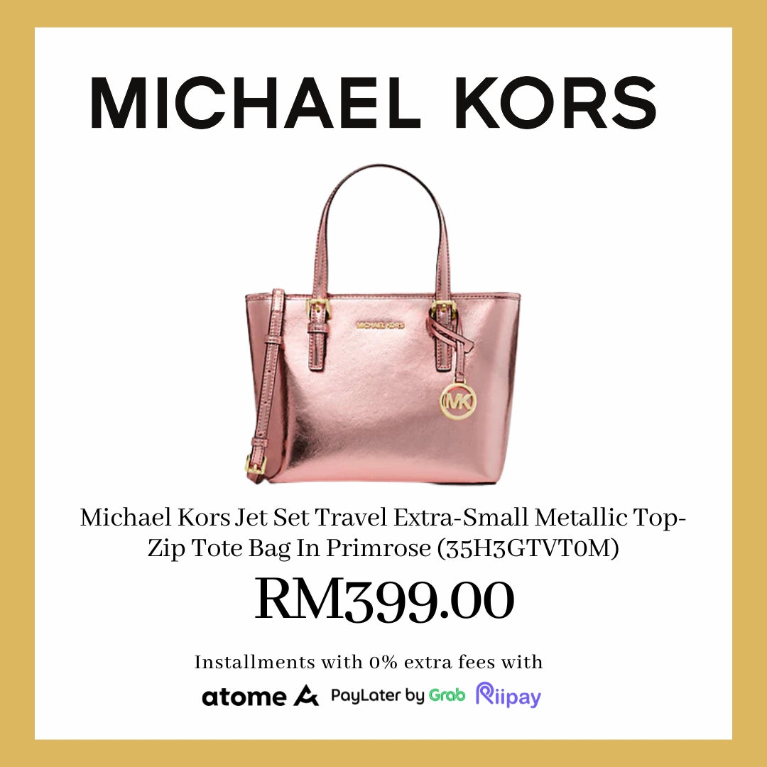 Michael Kors Jet Set Travel Tote: A Glimmer of Elegance in Primrose