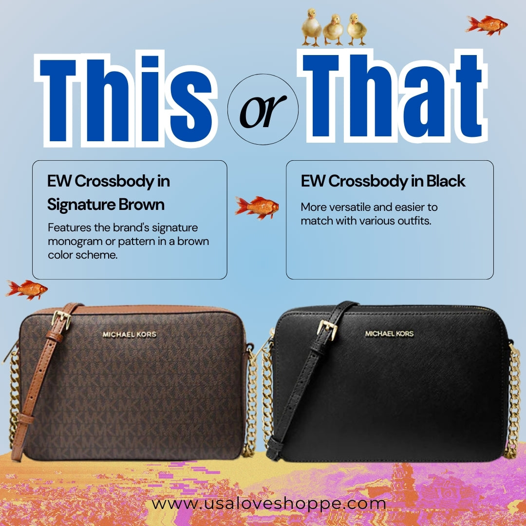 This or That: Deciding Between Two Michael Kors Jet Set Crossbody Bags