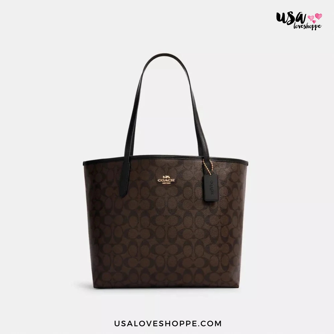 Open Coach Handbag Discover the Timeless Elegance of the Coach Signature Open City Tote