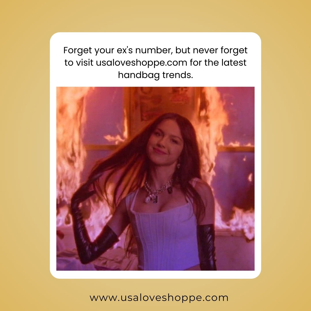 Forget Your Ex's Number, But Never Forget to Visit USALoveShoppe.com for the Latest Handbag Trends!