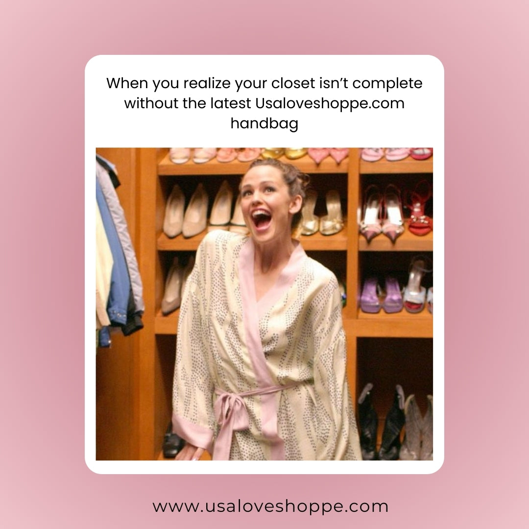 Title: The Ultimate Closet Game-Changer: Why Your Wardrobe Needs a Handbag from Usaloveshoppe.com