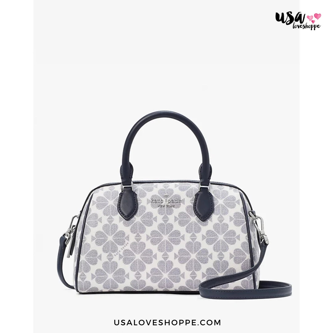 Unveiling the Chic: Kate Spade Signature Spade Flower Duffle Crossbody in Navy Multi