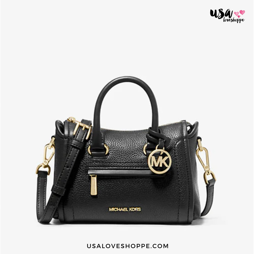 Discover the Perfect Accessory: Michael Kors Carine Extra-Small Pebbled Leather Satchel