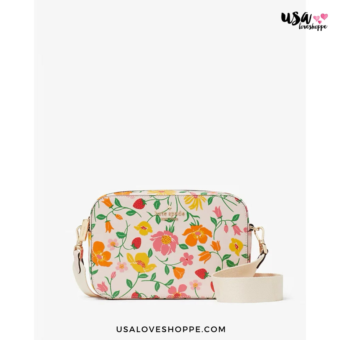 Sweeten Your Style: The Kate Spade Madison Strawberry Garden Mini Camera Bag