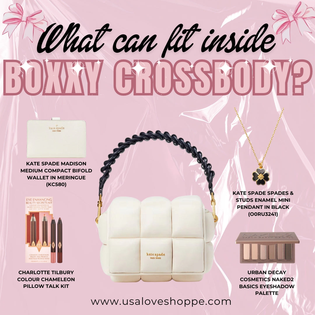 Introducing the Kate Spade Boxxy Crossbody in Cream Multi – A Touch of Elegance for Every Occasion