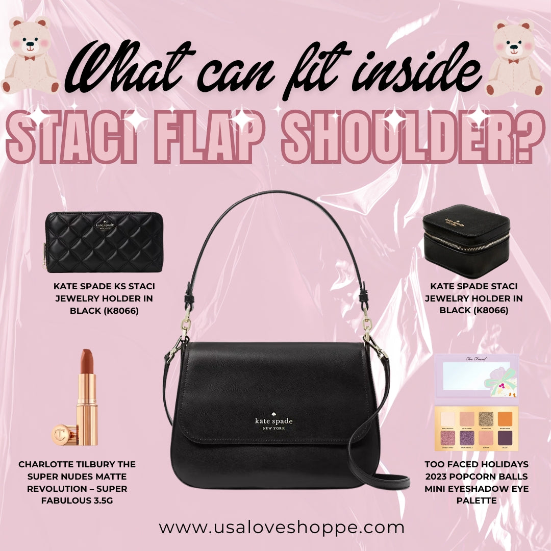 Discover the Elegance of the Kate Spade Staci Flap Shoulder Bag