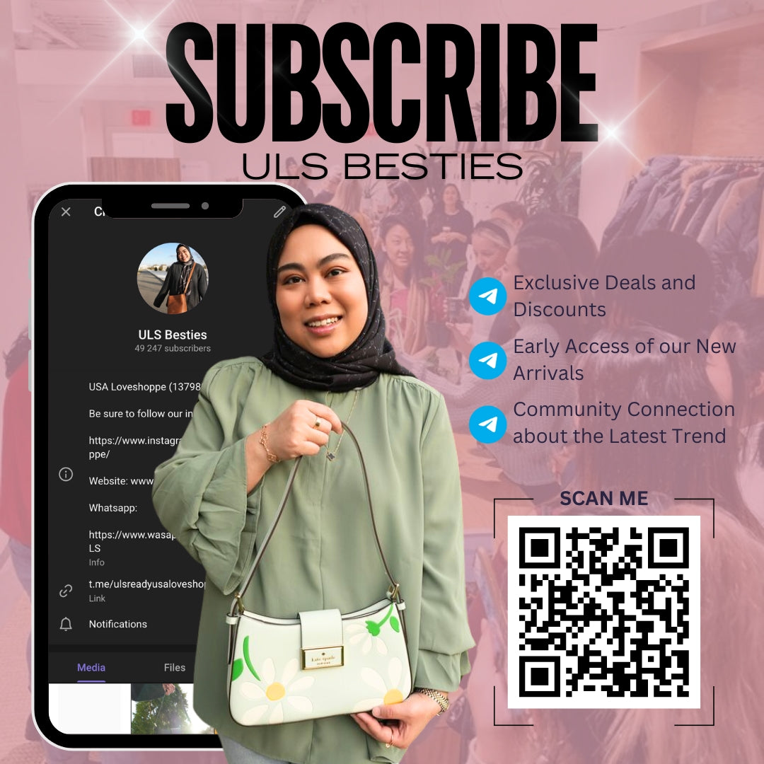 Join "ULS Besties" on Telegram for Exclusive Access to the Latest Fashion Finds and Deals!