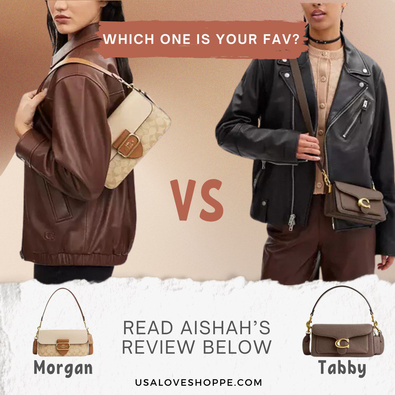 Elegance Redefined: Coach Outlet Morgan vs. Coach Retail Tabby Shoulder Bag - Which Fits Your Style?