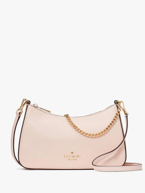 Elevate Your Elegance with the Kate Spade Madison Saffiano Leather Convertible Crossbody in Conch Pink