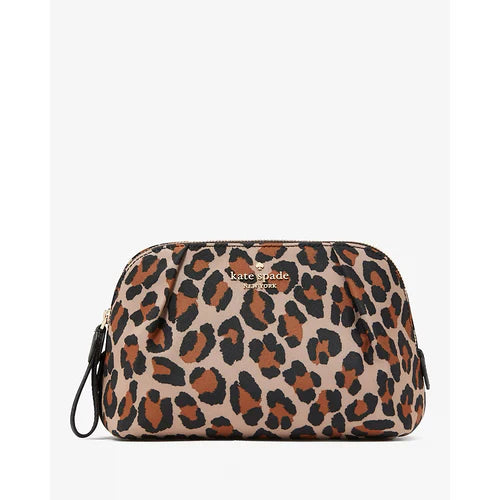 Unleash Your Wild Side with the Kate Spade Chelsea Spotted Leopard Cosmetic Bag