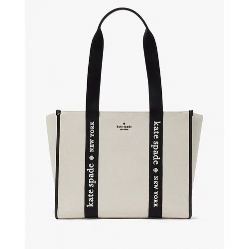 Experience Unbeatable Luxury with Kate Spade Kip Canvas Tote from USALOVESHOPPE