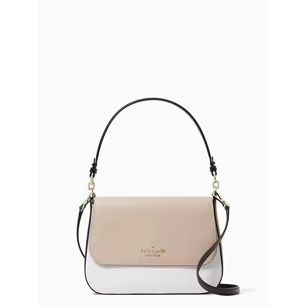 Discover the Elegance: Kate Spade Staci Colorblock Flap Shoulder Bag