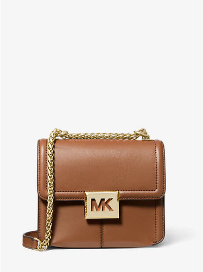 Discover Unmatched Elegance with the Michael Kors Sonia Crossbody in Luggage