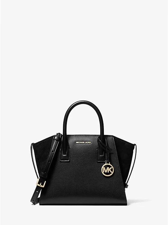 Elevate Your Elegance with Michael Kors Avril Small Pebbled Leather Satchel