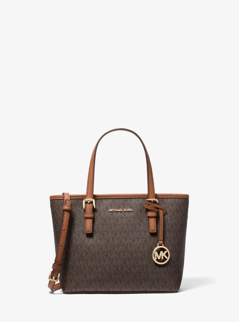 Michael Kors【最終セール】Jet Set Small North South バッグ Michael Kors Signature Jet Set North South Crossbody Bag