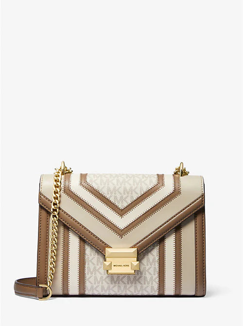 Discover the Charm of Michael Kors Whitney Medium Flap Chain Shoulder Bag at Unbeatable Prices