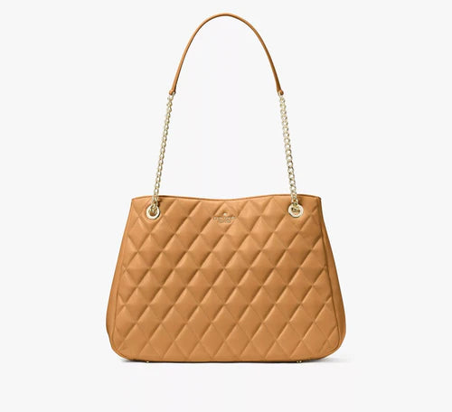 Discover the Timeless Sophistication of the Kate Spade Carey Tote in Tiramisu Mousse