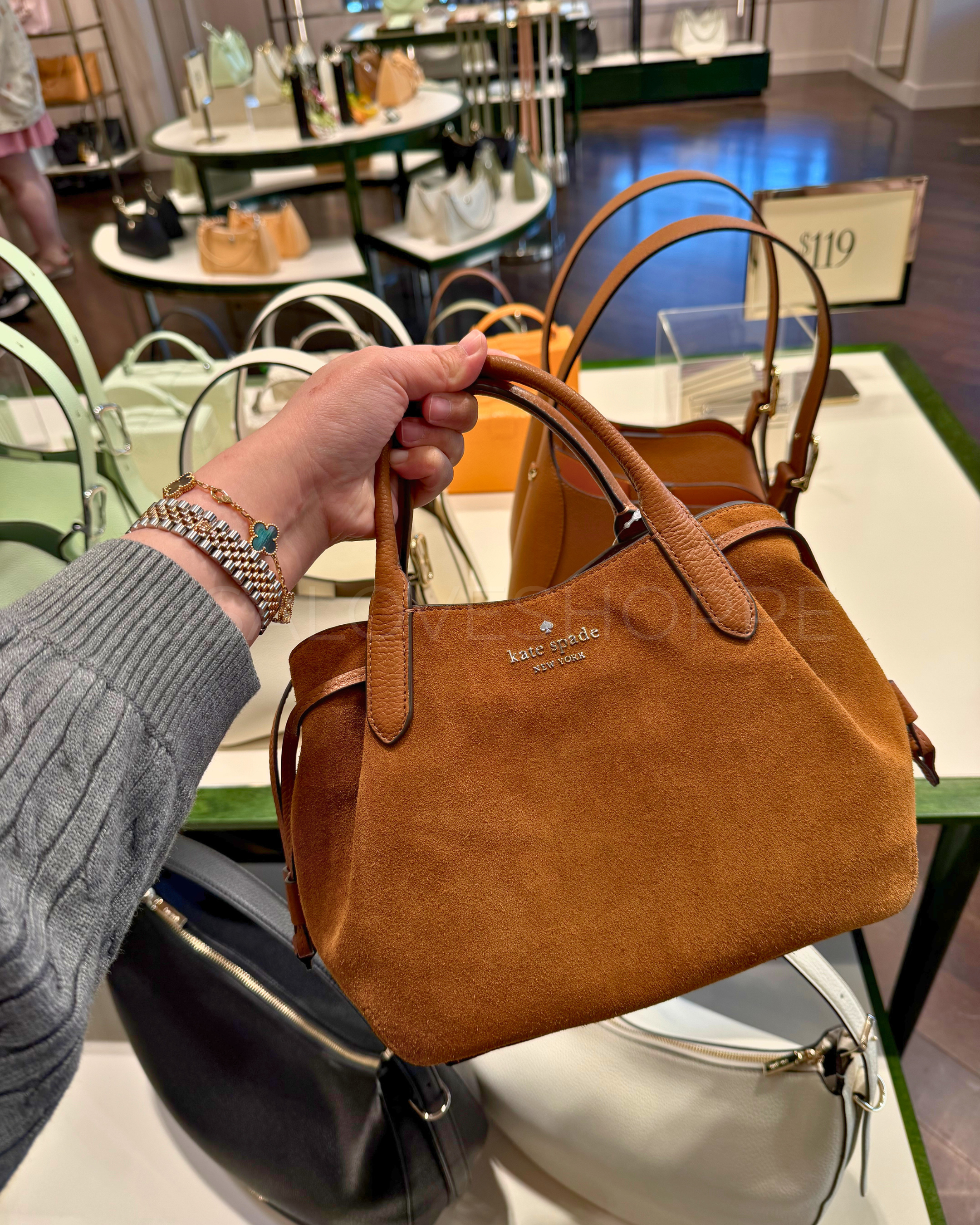 Kate Spade Dumpling Suede Small Satchel in Warm Ginger: The Designer Bag Malaysian Fashion Lovers Are Obsessed With