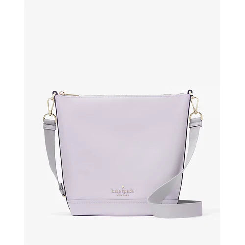 Discover Elegance with the Kate Spade Chelsea Duffle Crossbody in Violet Spritz