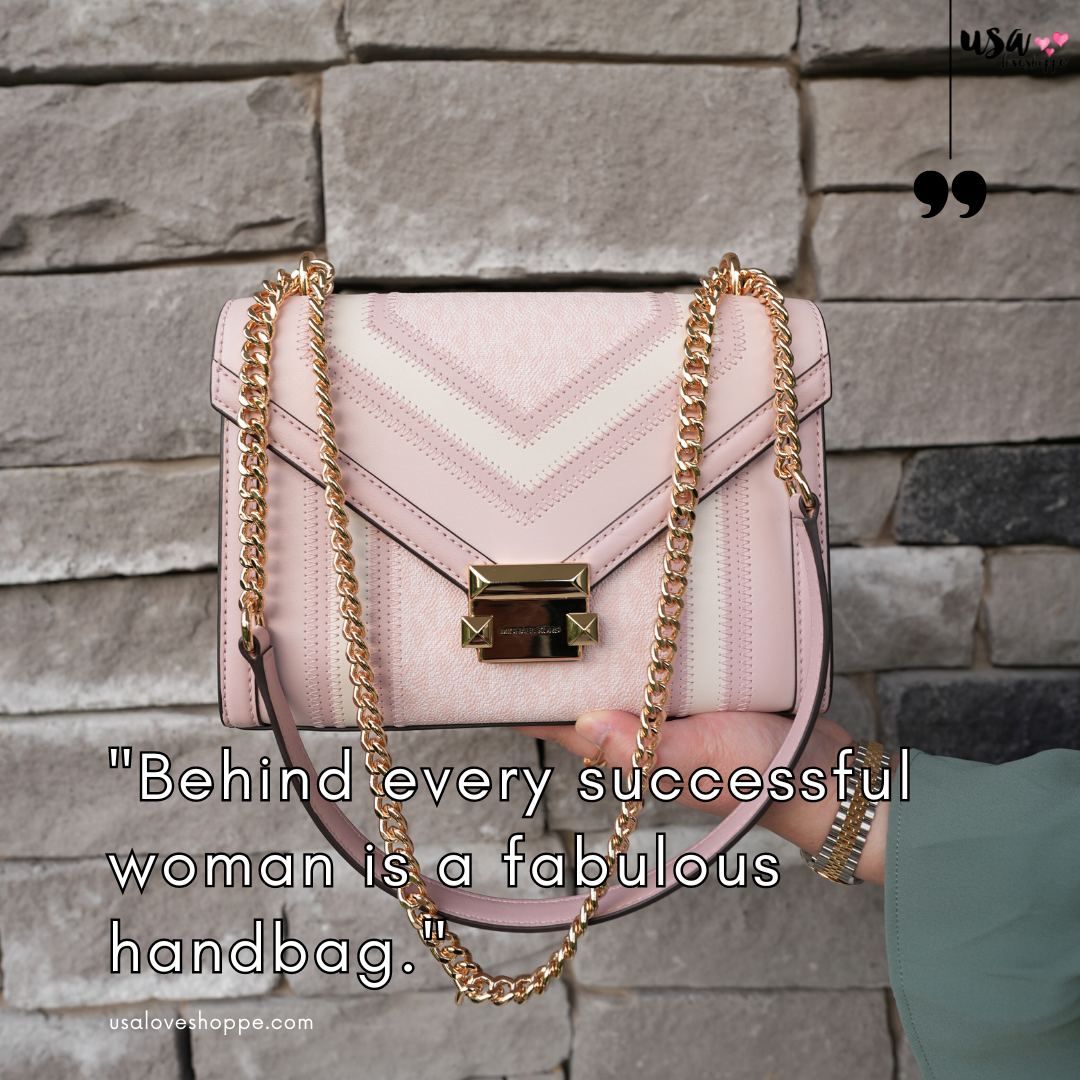 Snag the Coveted Michael Kors Whitney Shoulder Bag in Pink—Limited Stock Available!