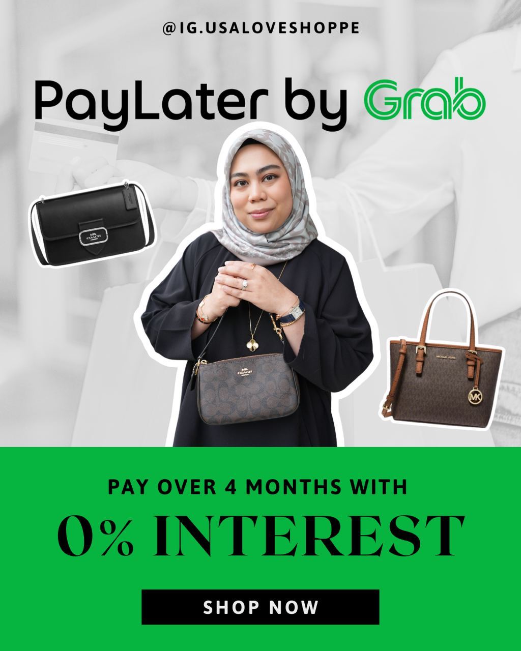 Revolutionize Your Shopping: Enjoy 0% Interest with #PayLaterbyGrab!