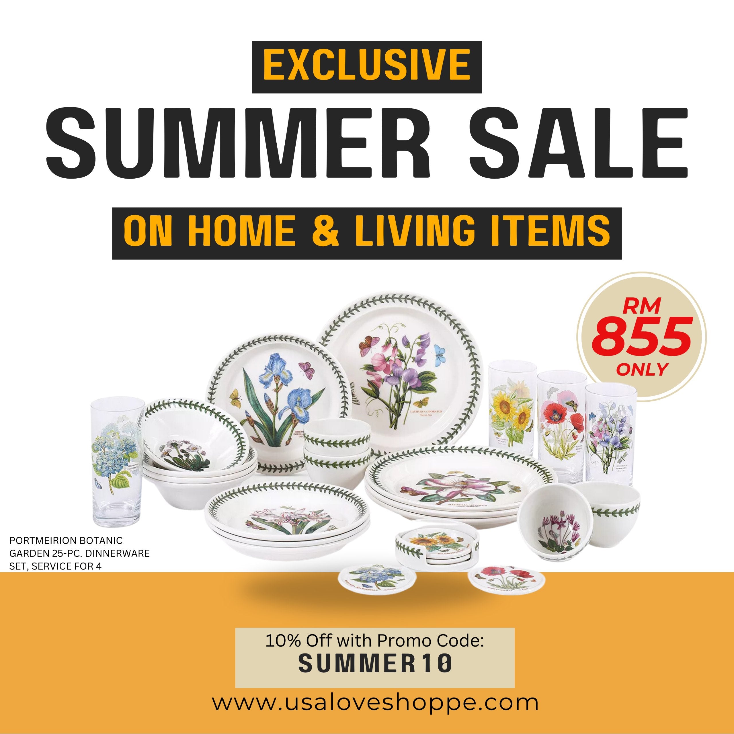 Transform Your Dining Experience with the Portmeirion Botanic Garden Dinnerware Set