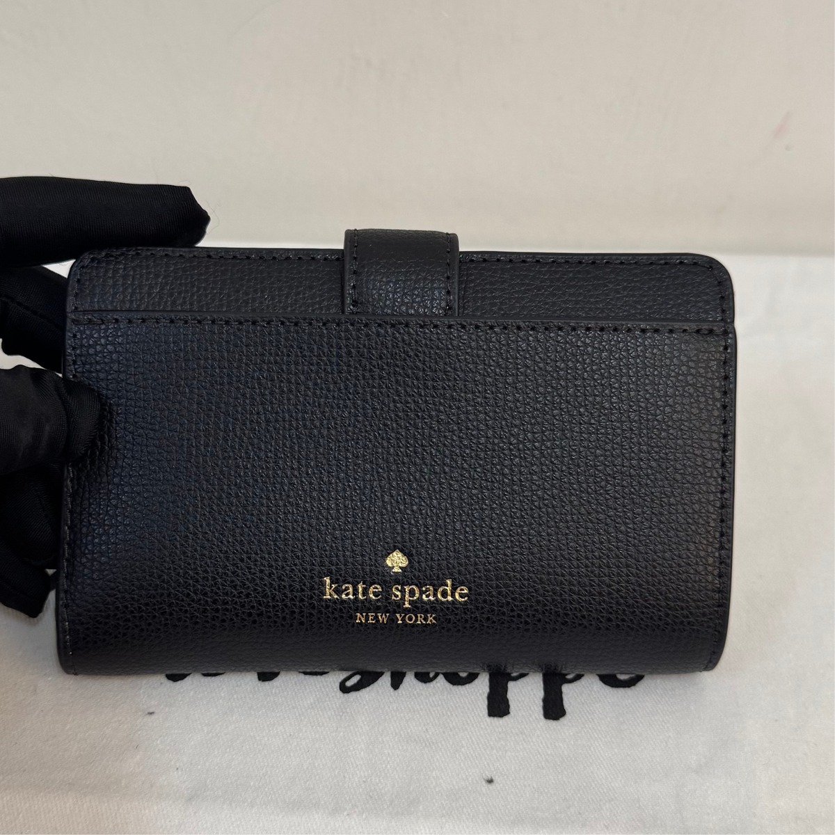 [AUCTION]Kate Spade Phoebe Medium Wallet in Black (KF534)-2