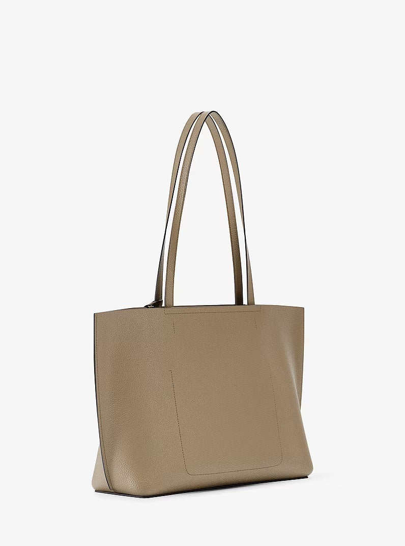 [READY STOCK MY] Michael Kors Evelyn Large East West TZ Tote in Husk (30F5GQ9T9U)