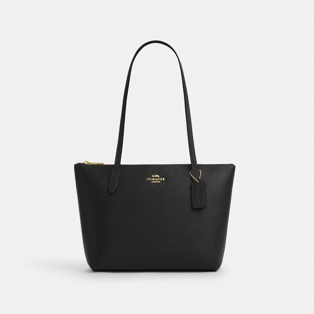[INCOMING ETA 30 DAYS] COACH Fiona Zip Tote Bag in Black (CW395)