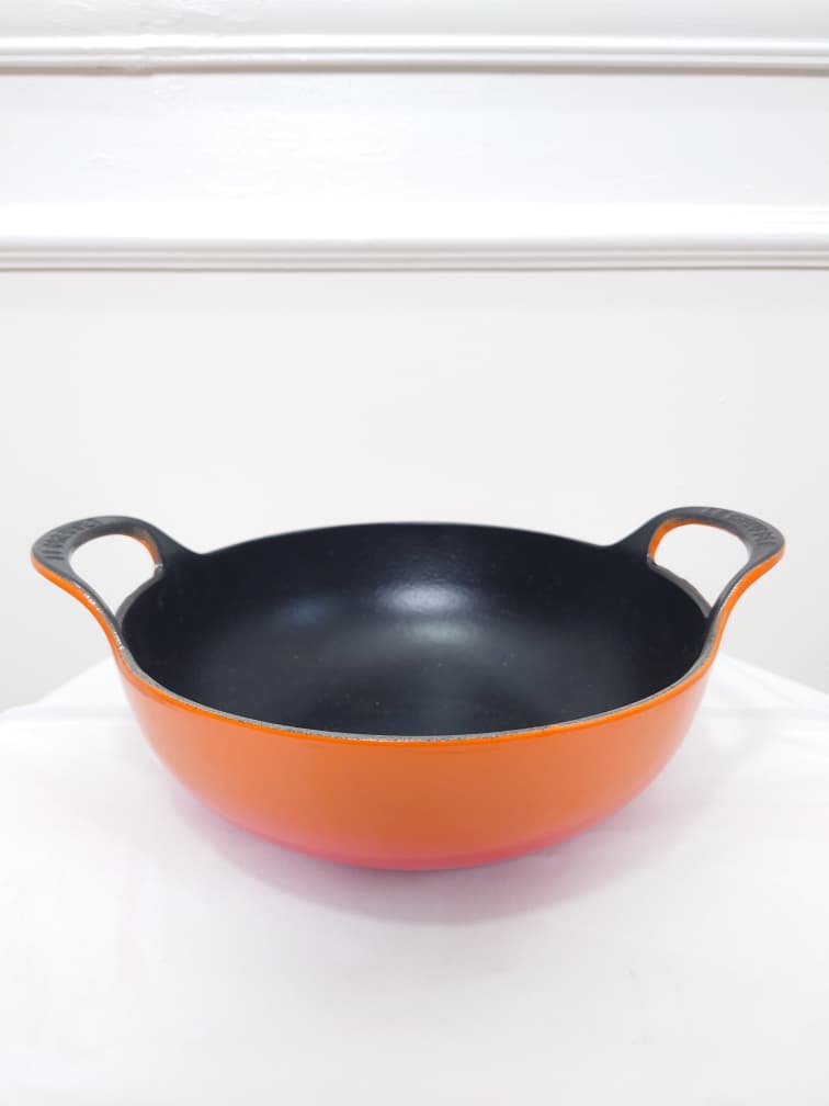 [READY STOCK MY] LE CREUSET CAST IRON BALTI DISH IN VOLCANIQUE FLAME