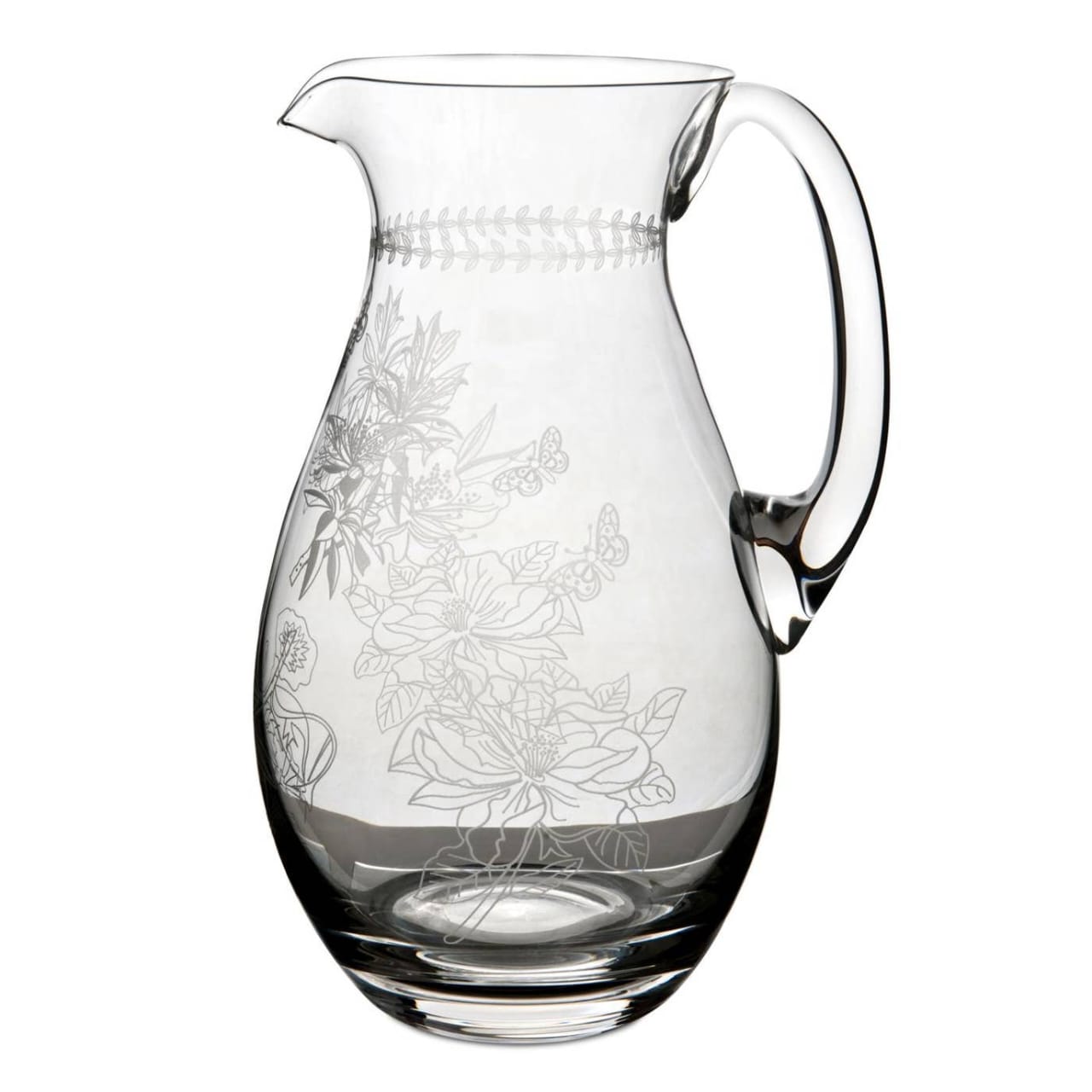 [READY STOCK MY] PORTMEIRION BOTANIC GARDEN CRYSTAL GLASS PITCHER 660z