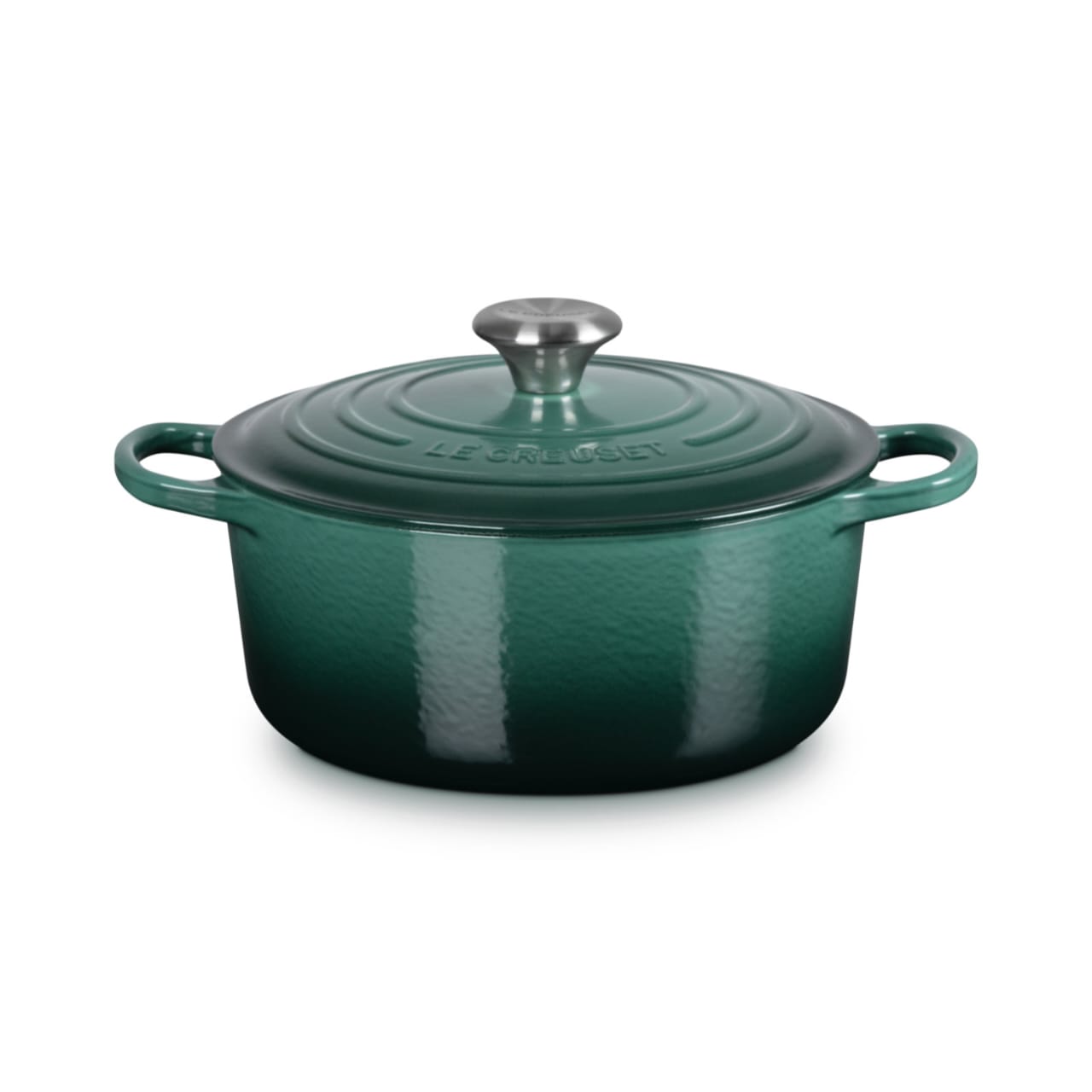 [READY STOCK MY] LE CREUSET SIGNATURE ROUND CASSEROLE 4.5 QT IN OCEAN