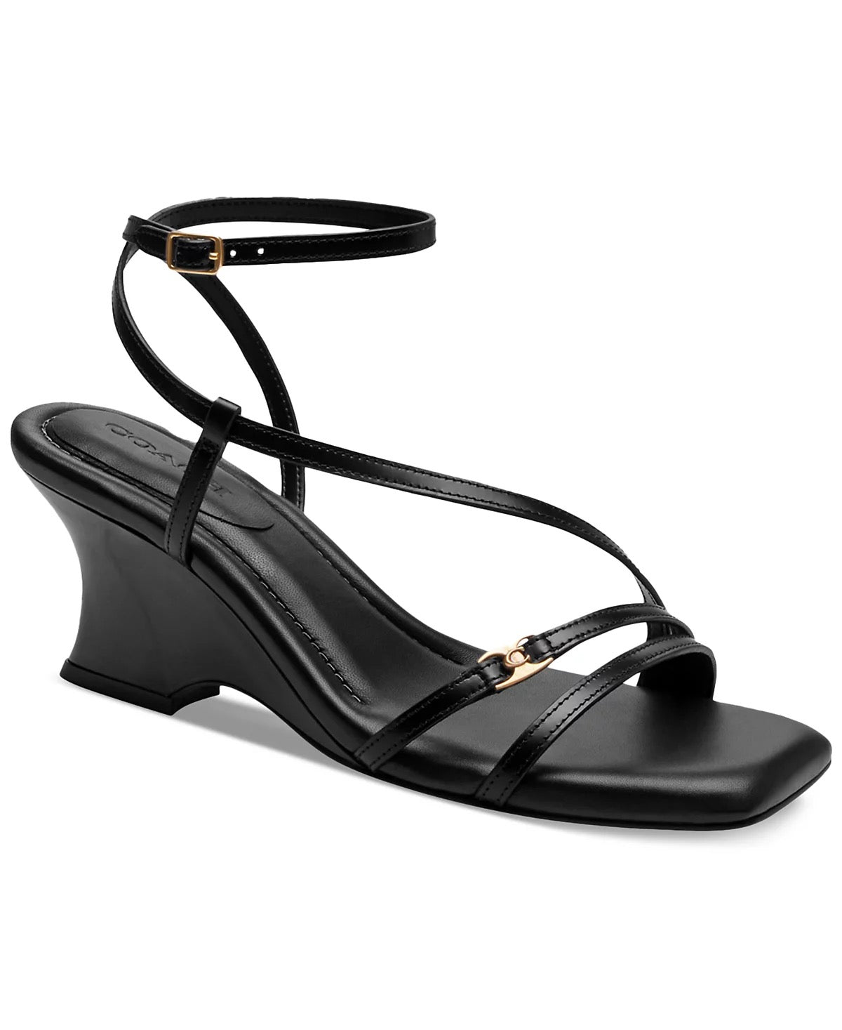[INCOMING ETA 30 DAYS] COACH CAIT SANDAL IN BLACK (CS070)
